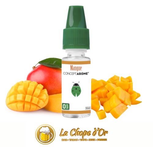 Photo du E-liquide Concept Arome 3mg gout mangue pour cigarette électronique