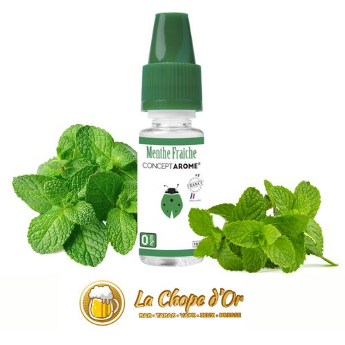 Photo du E-liquide Concept Arome 0mg gout menthe fraiche pour cigarette électronique