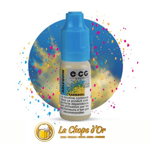 Photo du E-liquide ECG gout arlequin pour cigarette électronique