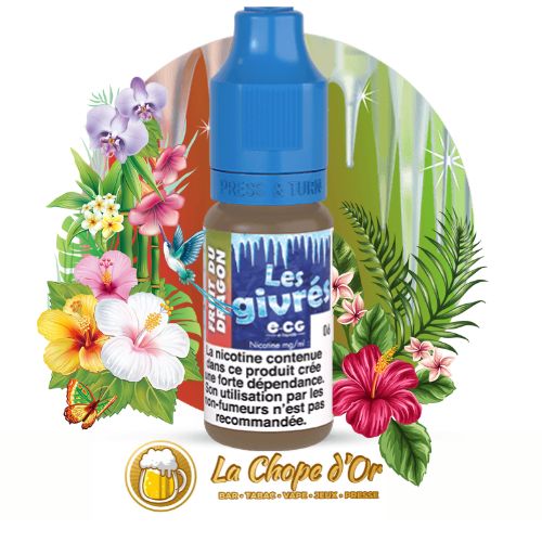 Photo du E-liquide ECG gout fruits du dragon pour cigarette électronique