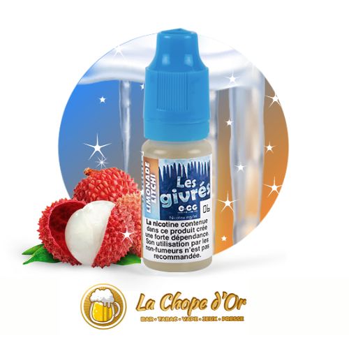 Photo du E-liquide ECG gout limonade litchi givrée pour cigarette électronique